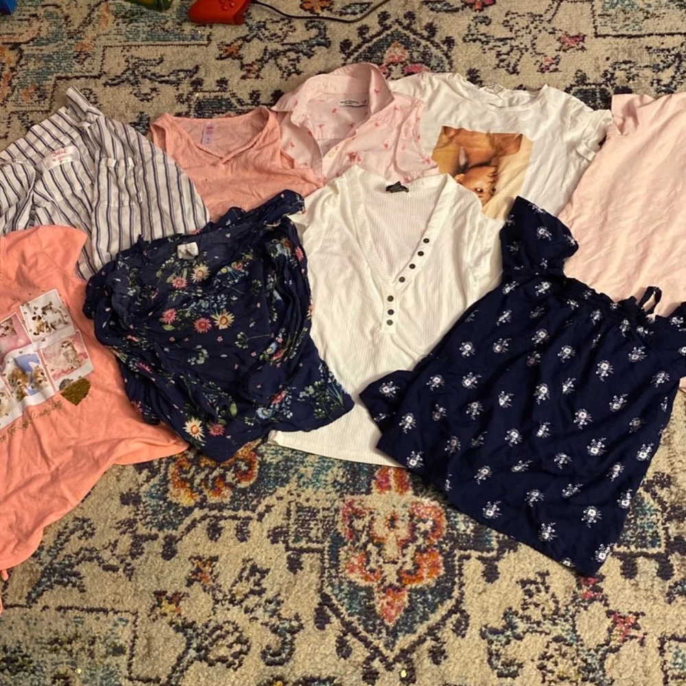 Girls tops 10/12